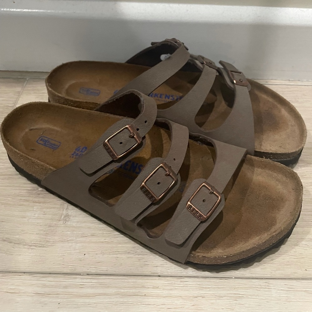 Birkenstock's Florida soft foot bed size 9